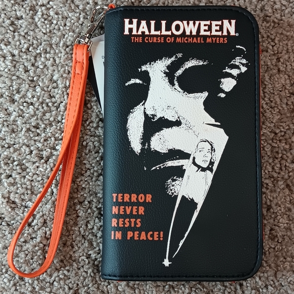 New Michael Myers Bioworld Mini Backpack And Matching Wallet, Halloween - Picture 6 of 15